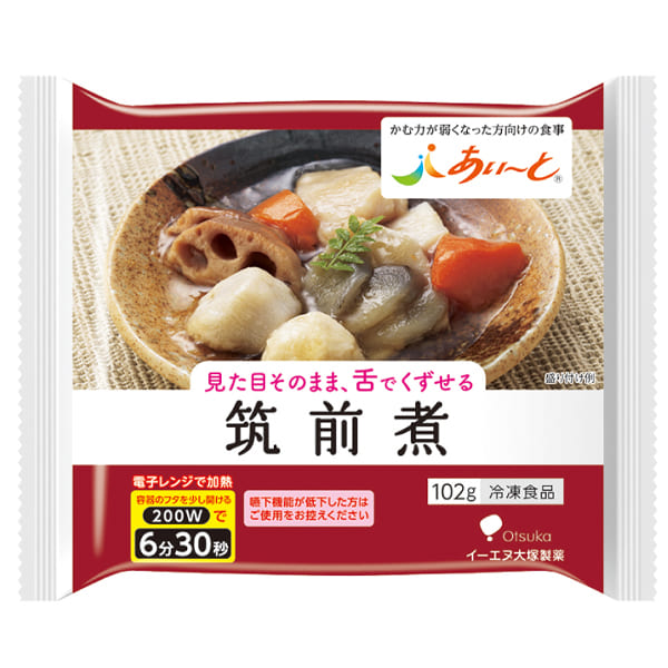 形ある介護食 あいーと 筑前煮 104g ビースタイル本店 介護食 やわらか食 ソフト食 通販